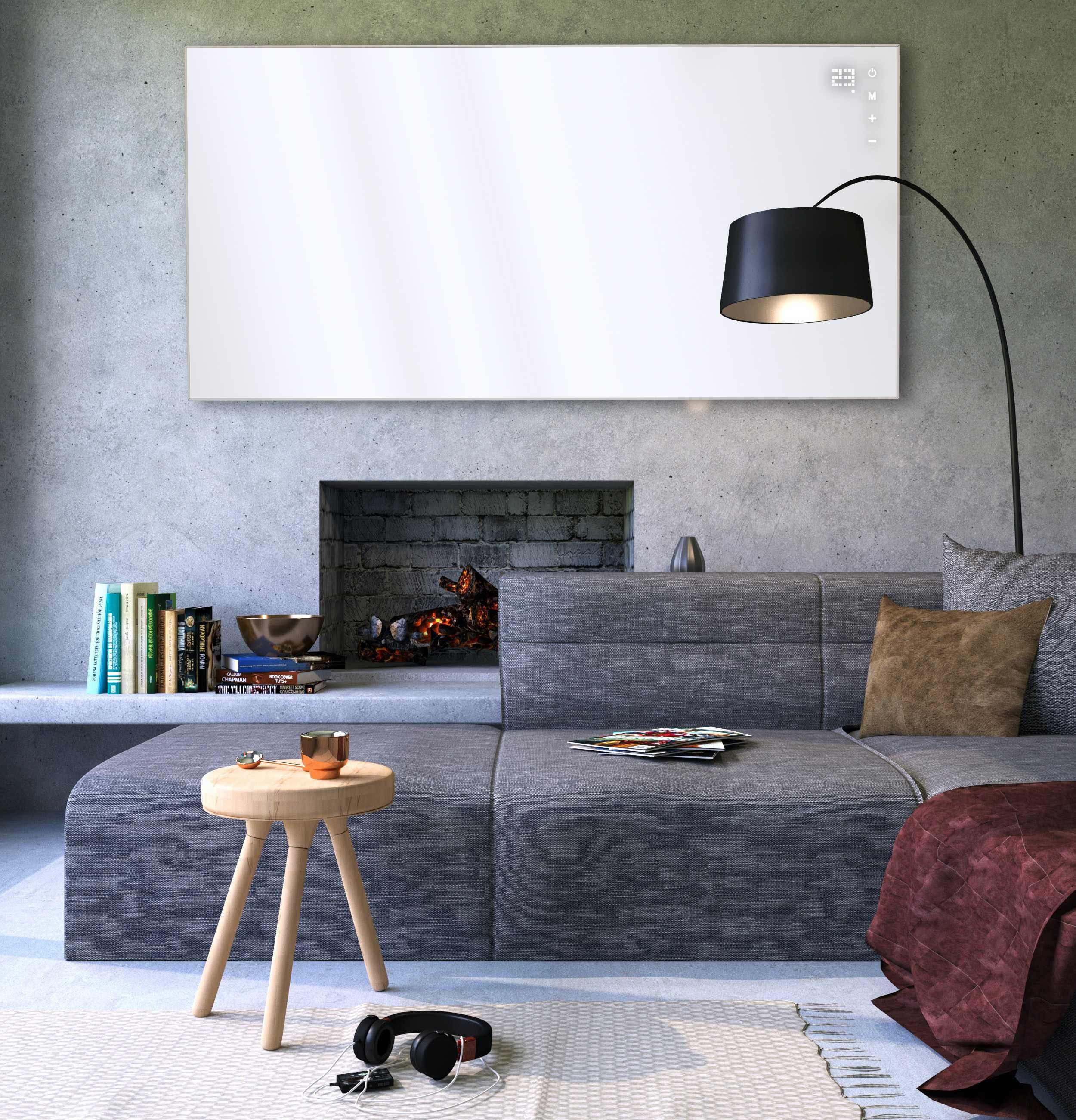 Grzejnik 770W na podczerwień promiennik DOTYK PILOT WIFI PANEL IR
