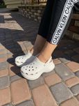 Високі жіночі крокси Crocs classic Bae Clog! Жіночі бае клоги