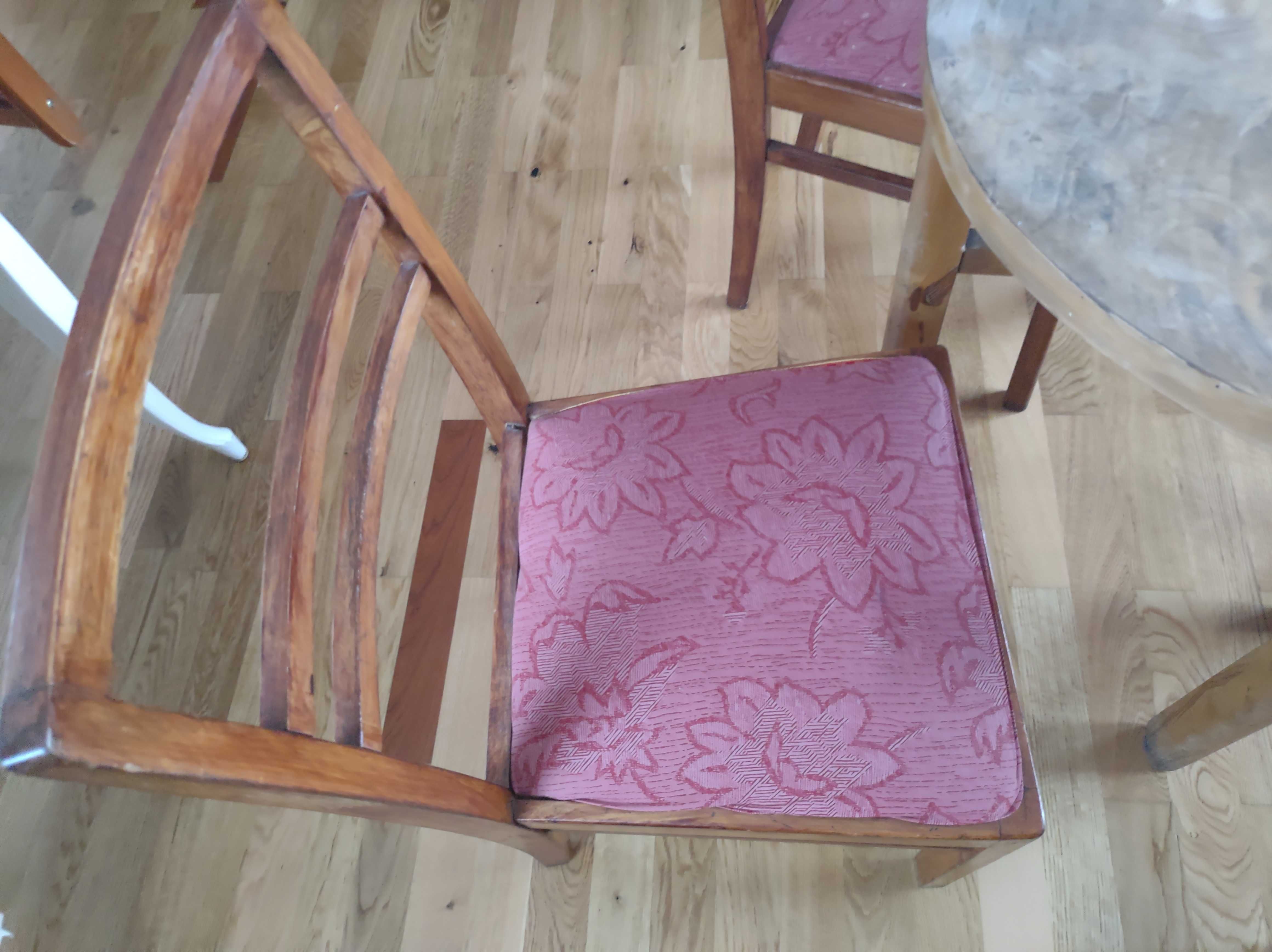 Stół i 4 krzesła ART DECO