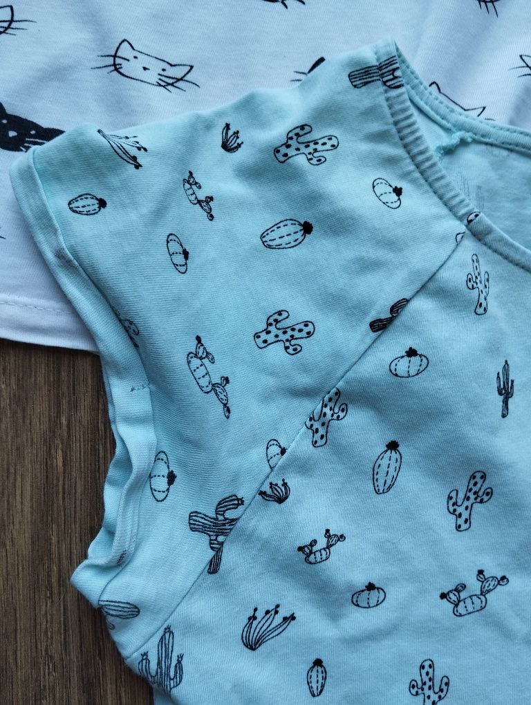 Koszulki w wesoły print xs Sinsay