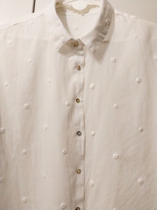 Koszula biała M/L OVERSIZE