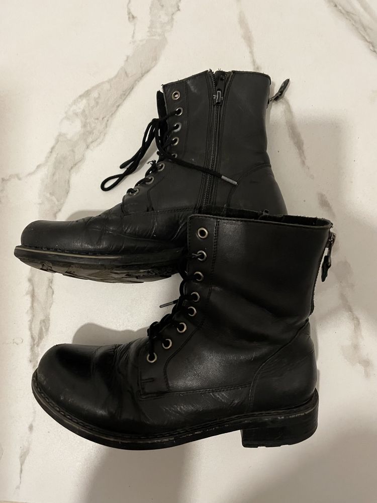 Buty czarne skora naturalna Lasocki 38