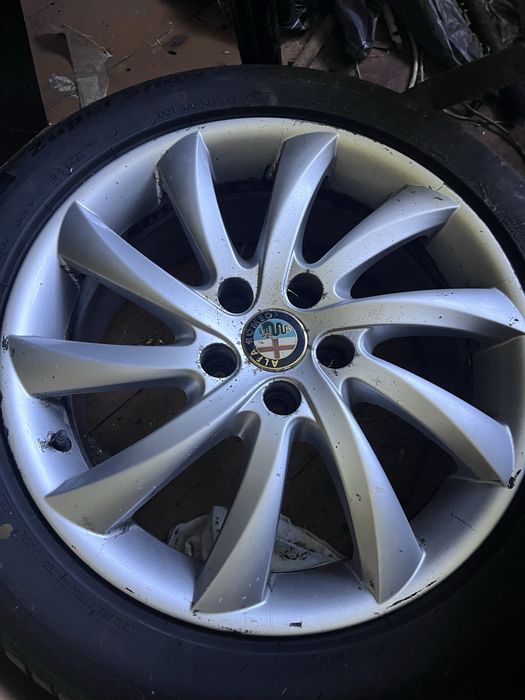 Alufelgi 17 5x110 zimowe opony Koła felgi