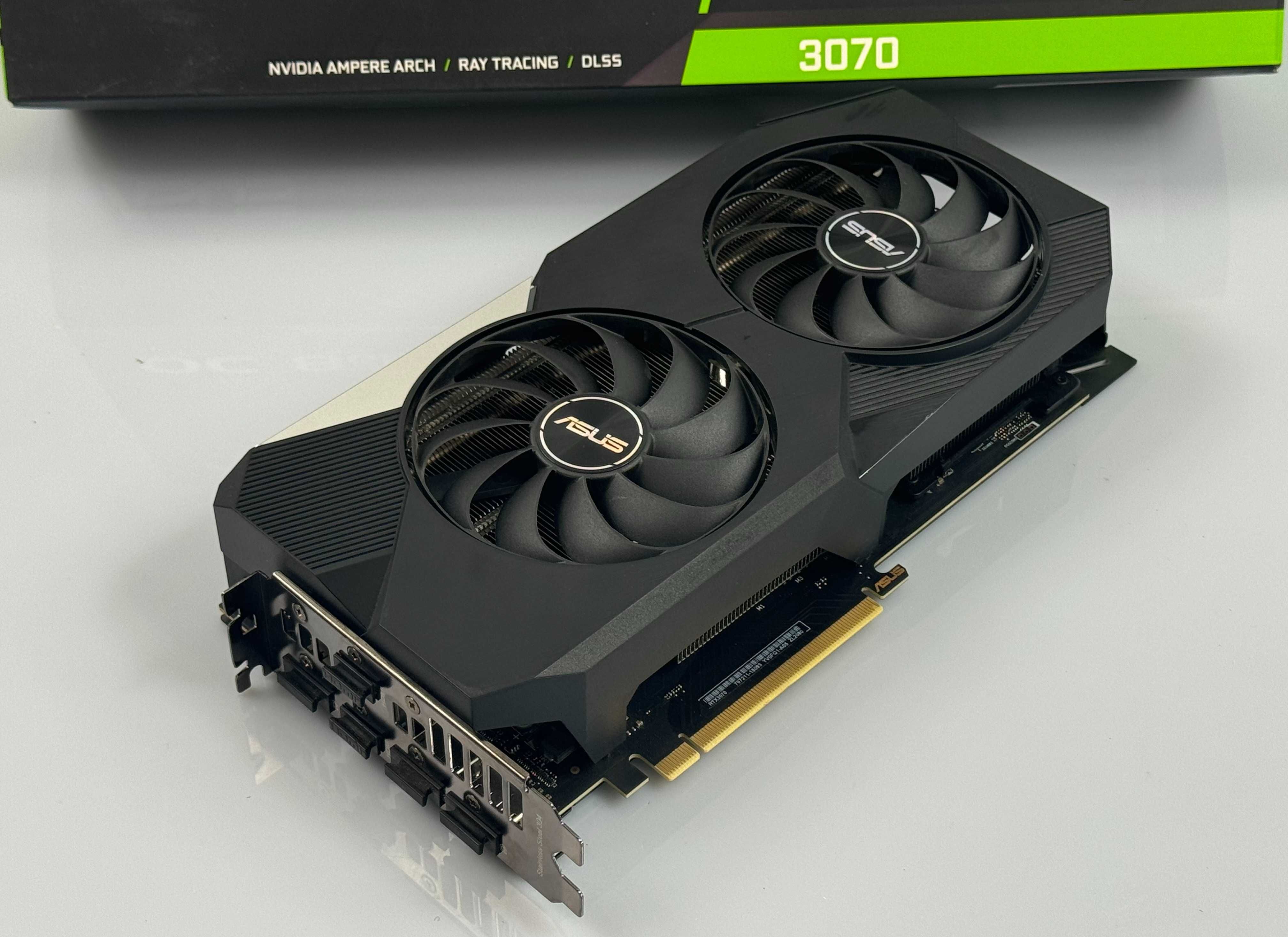 Karta graficzna ASUS GeForce RTX 3070 DUAL OC 8GB GDDR6 LED GW12M