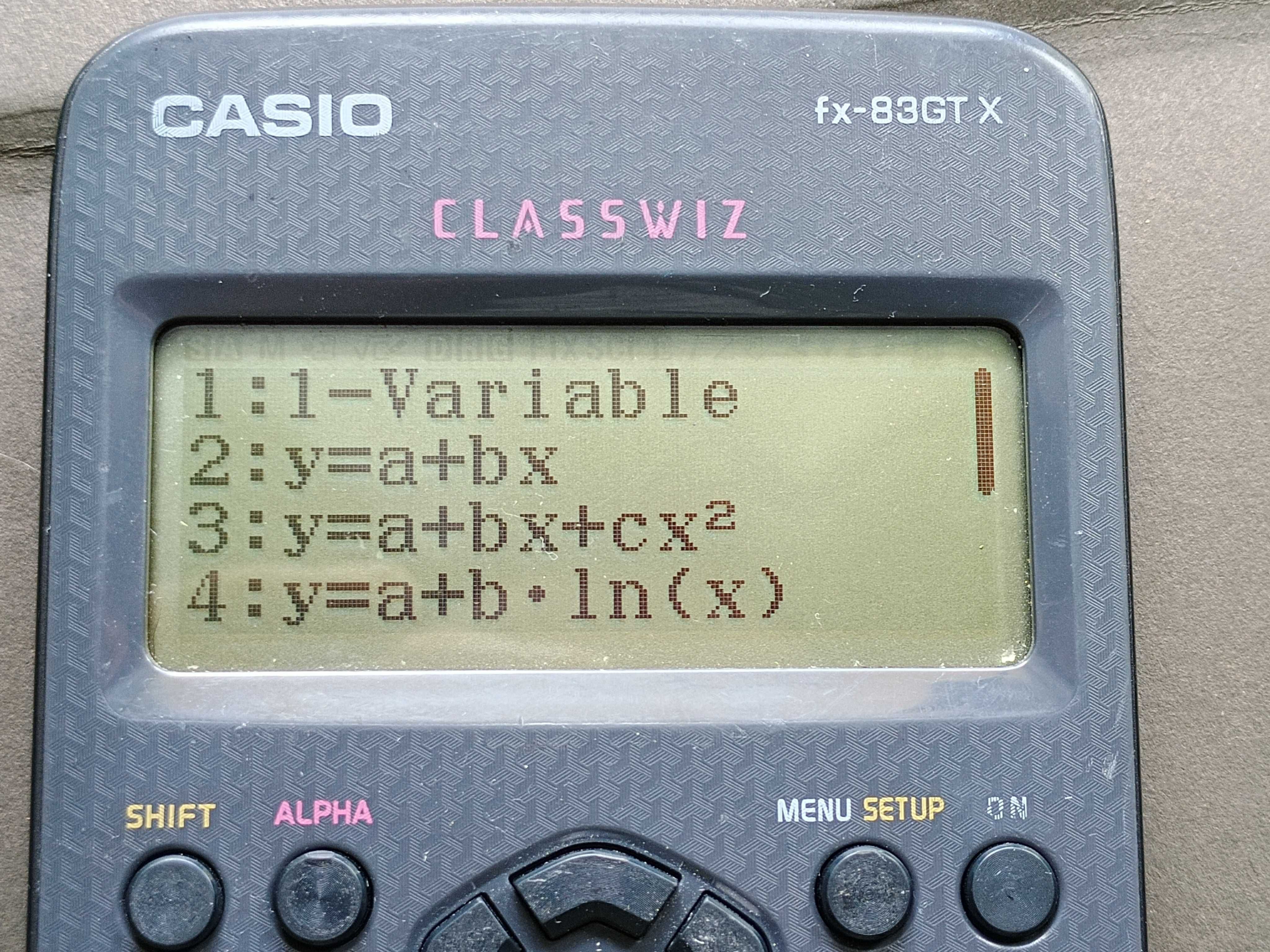 Casio fx-83GT X classwiz kalkulator naukowy, sprawny