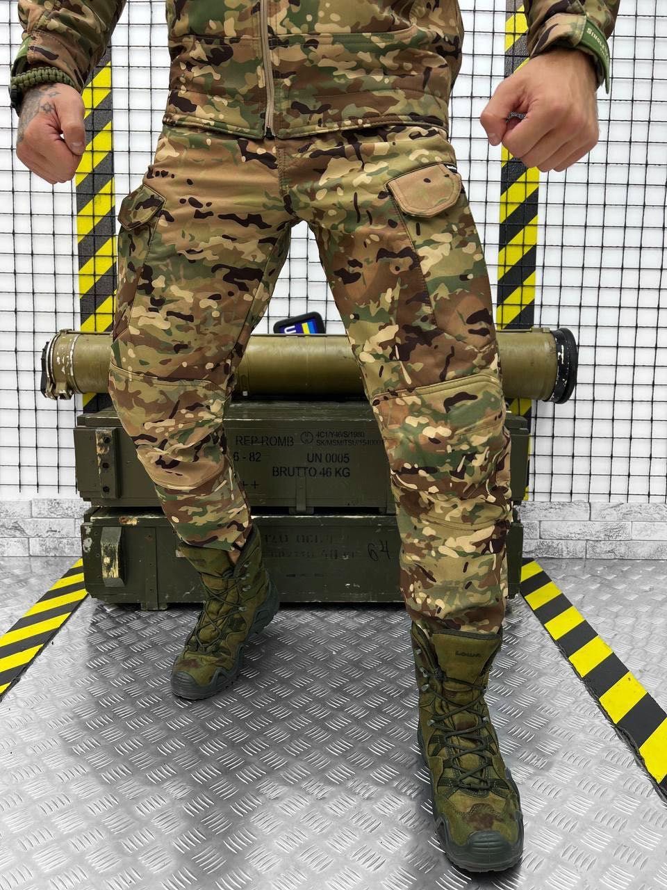 Штани тактичні Softshell мультикам софтшел військові multicam штаны