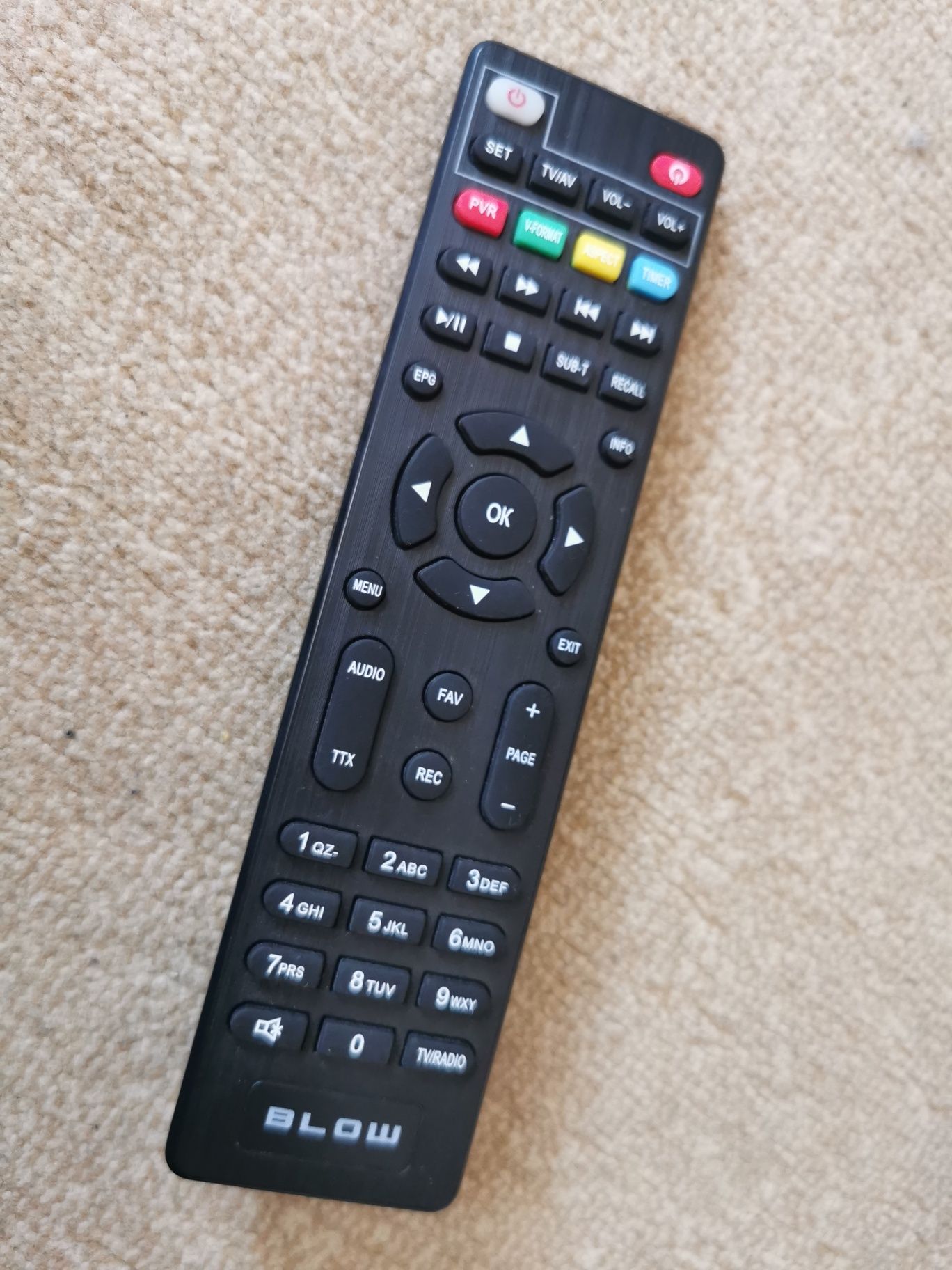 Dekoder Blow 4625 FHD DVB-T2 telewizji naziemnej, kabel hdmi