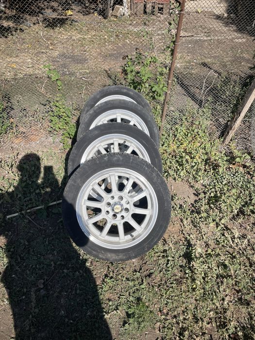 Диски р15 на літній резині 195/50 Мішелін!