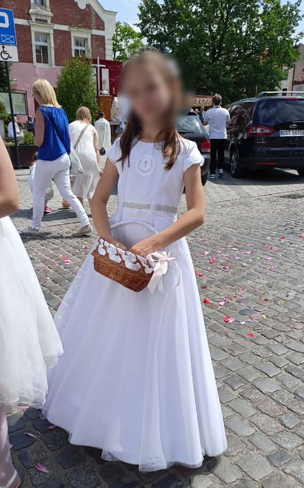 Sukienko-alba  komunijna