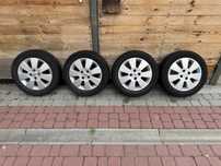 Koła letnie 185/60 R15 Bridgestone Turanza na felgach OEM Opel 4x100