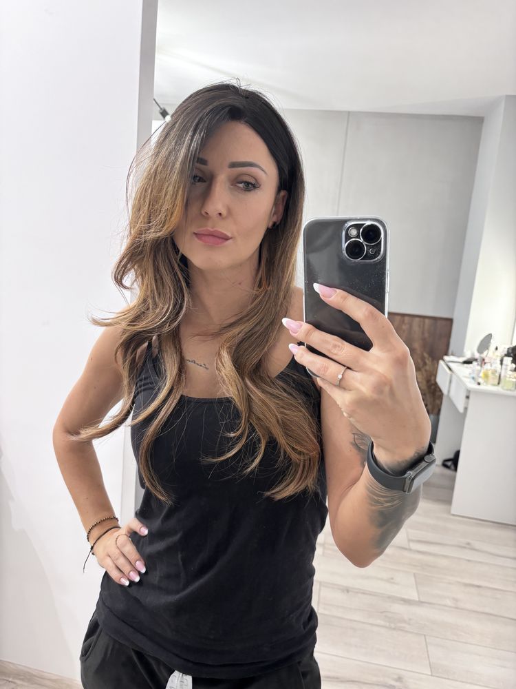 Peruka wlosy syntetyczne nowa