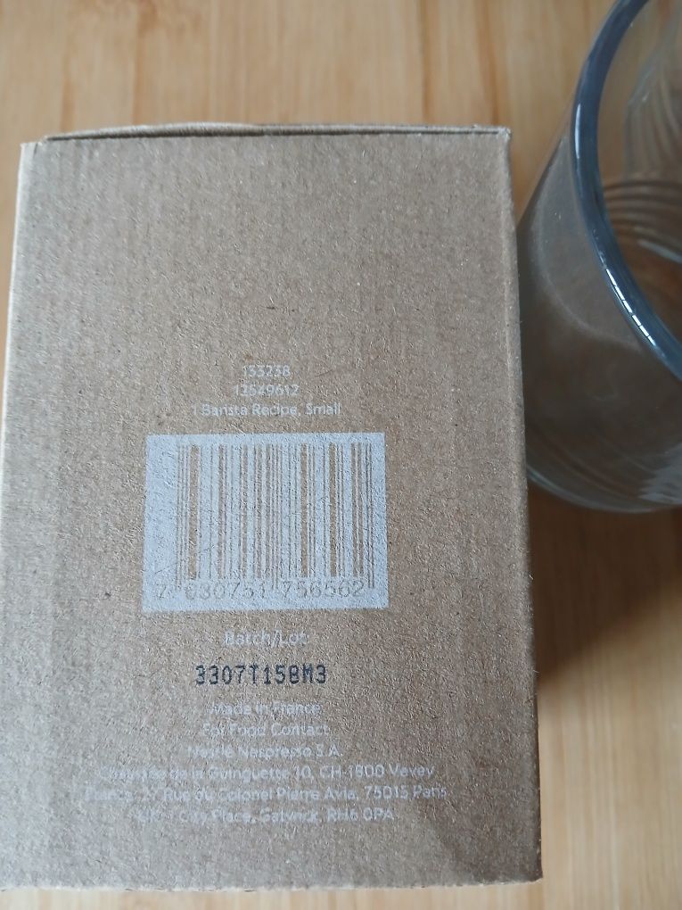 Conjunto de dois copos Barista Nespresso