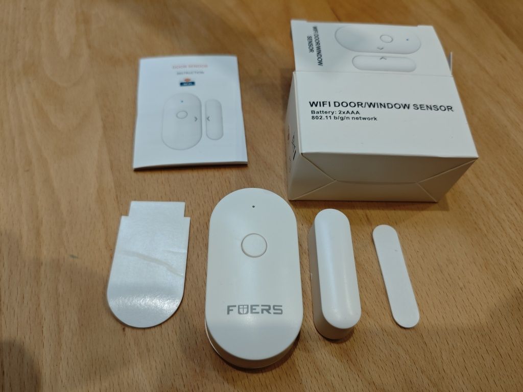 Tuya Fuers smart WiFi door sensor. Датчик відкриття дверей.