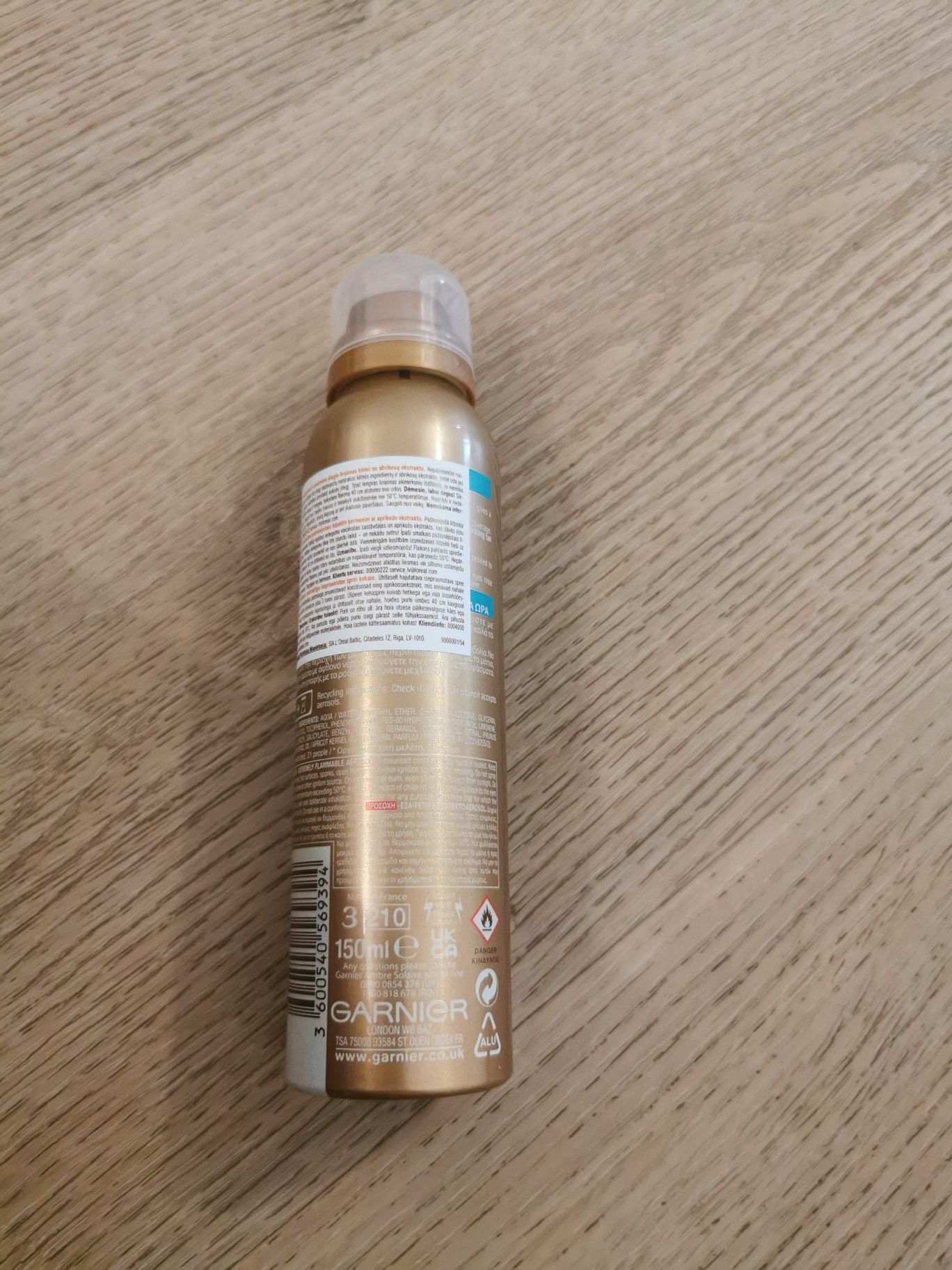 Garnier Ambre Solaire Natural Bronzer Spray Samoopalający 150Ml