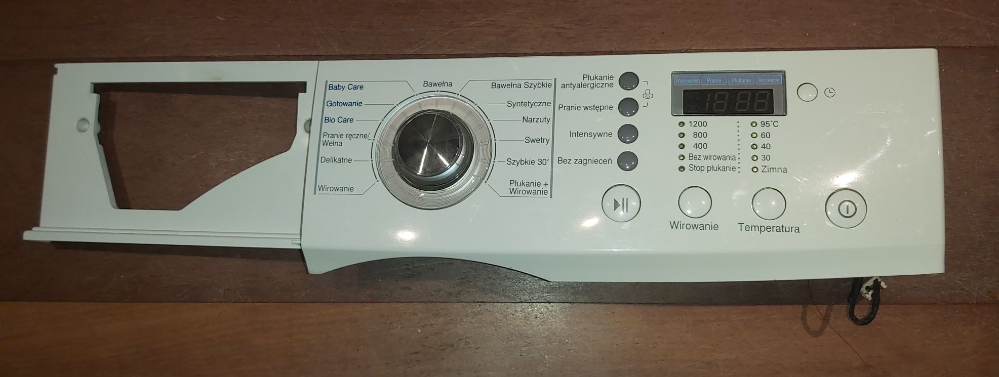 Panel i programator z pralki LG WD-12390NDK