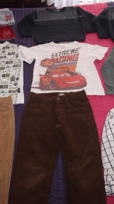 lote de roupa as cuecas de menino