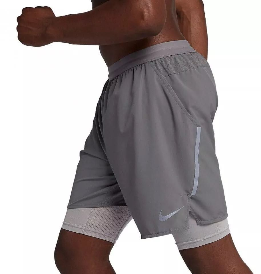 Шорти Nike 2в1 Dri-fit pro running з лосінами рЛ