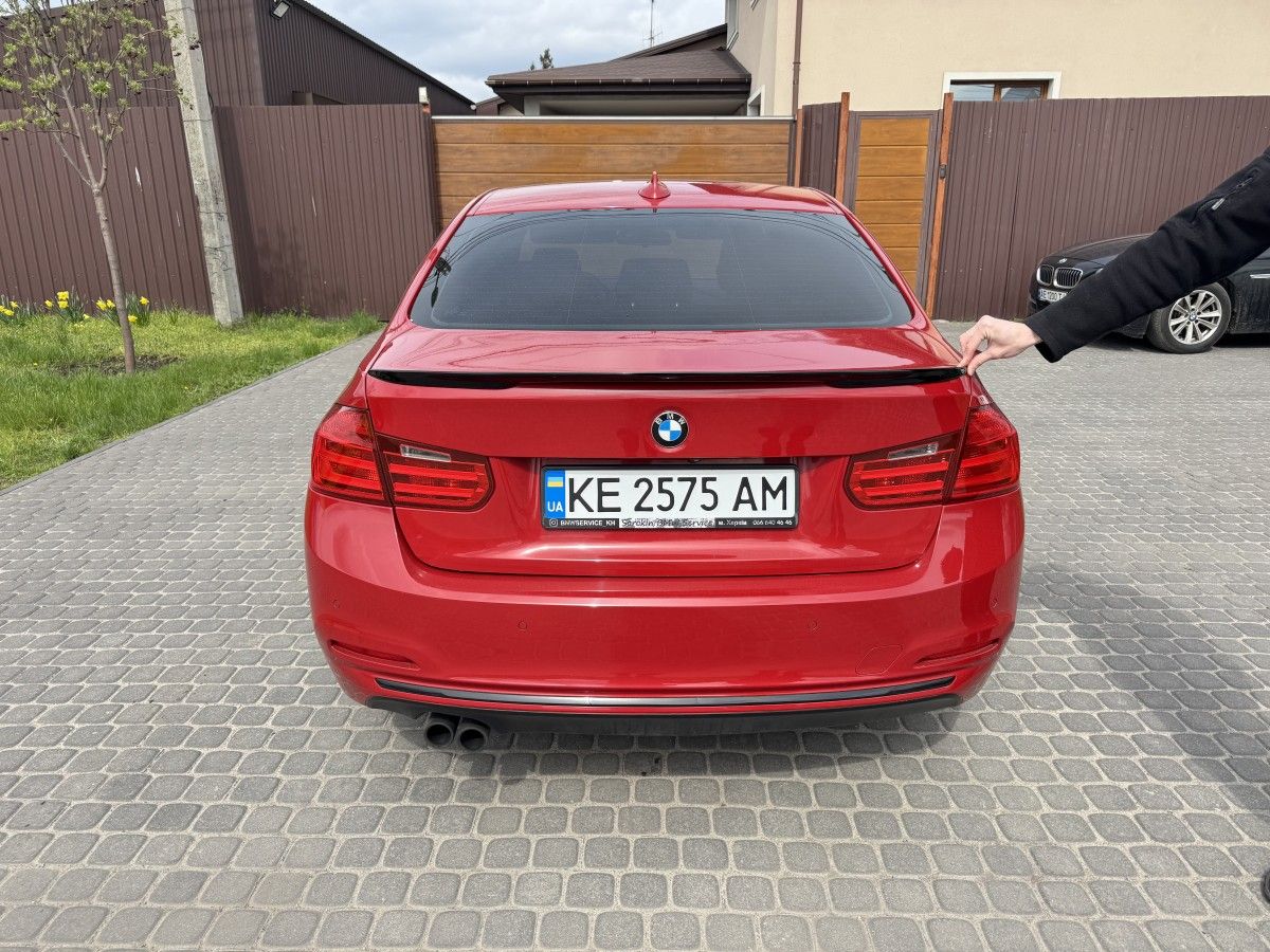 Спойлер ліп M Performance BMW 3 series F30 2012-2018 ABS пластик,