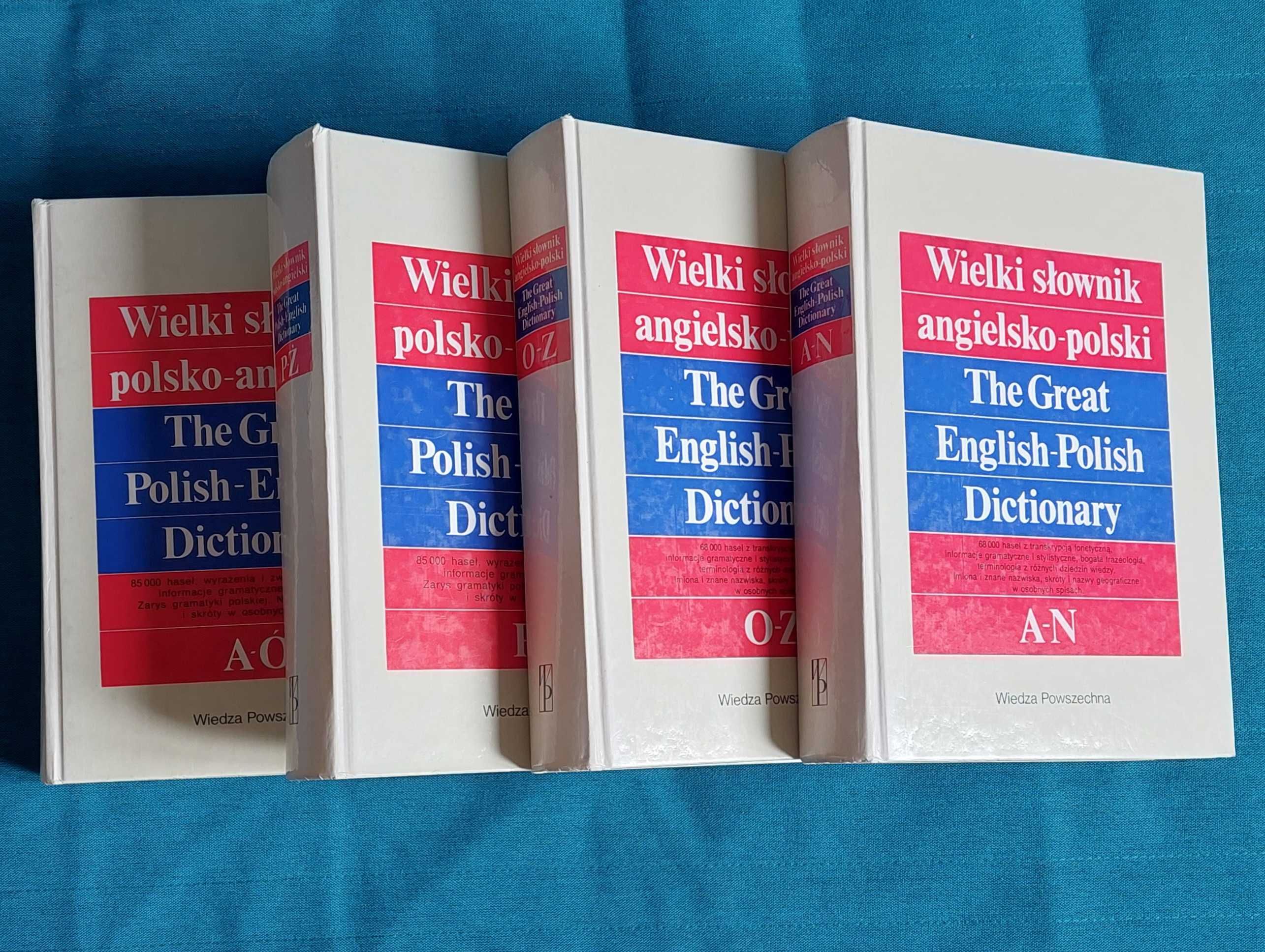 Stanisławski Wielki Słownik Polsko-Angielski/Angielsko-Polski 4 Tomy