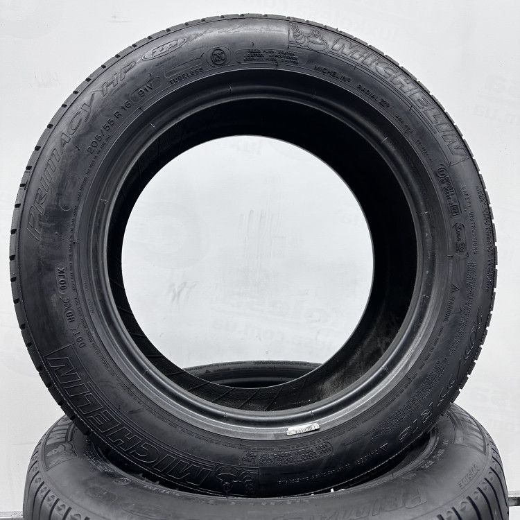 2шт бу літо RunFlat 205/55/R16 7,1мм Michelin Primacy ZP RUNFLAT