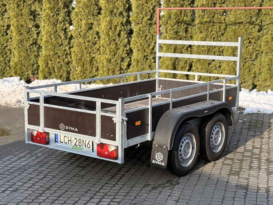 Przeczepka dwuosiowa nowa