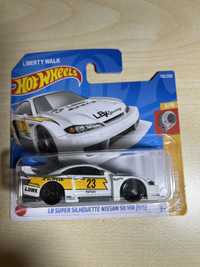 HOT WHEELS L8 Super Silhouette Nissan Silvia S15 Liberty Walk - NOWY