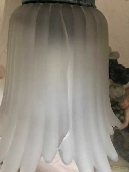 Вінтажна колекційна лампа, Італія, Джузеппе Армані, ручний розпис