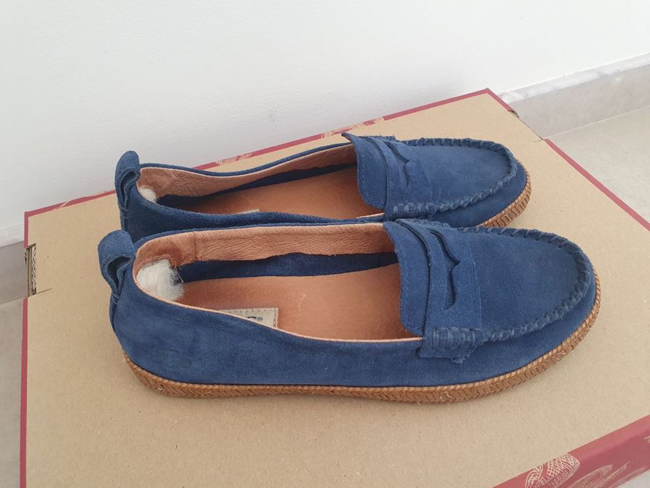 сині лофери UGG