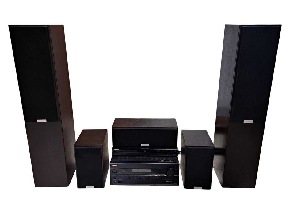 Kino domowe ONKYO TX-SR608 + ONKYO BD-SP308 + głośniki Tannoy Mercury