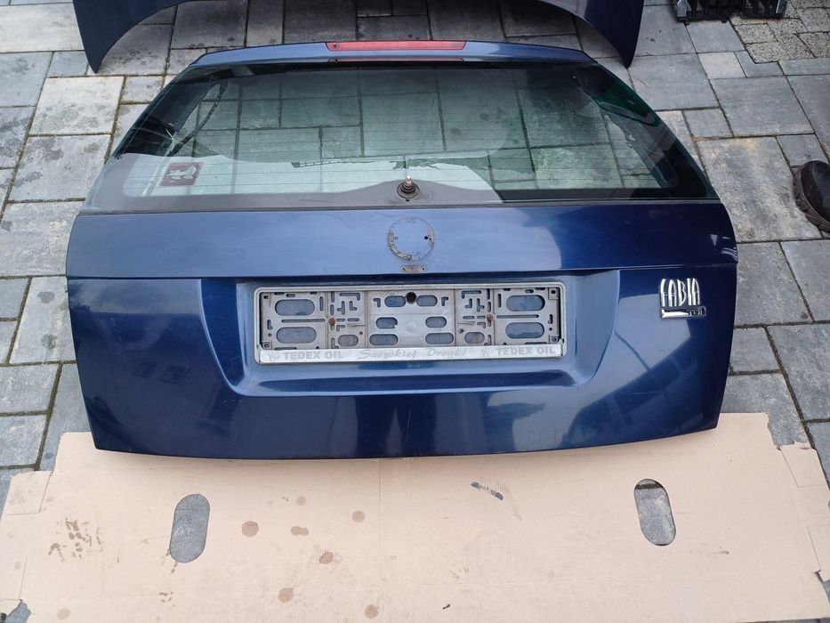 Skoda Fabia 1 kombi klapa bagażnika granatowa 9460