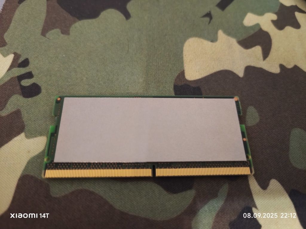 Оперативна пам'ять ОЗУ So-dimm DDR5 4800 MHz 16 Gb