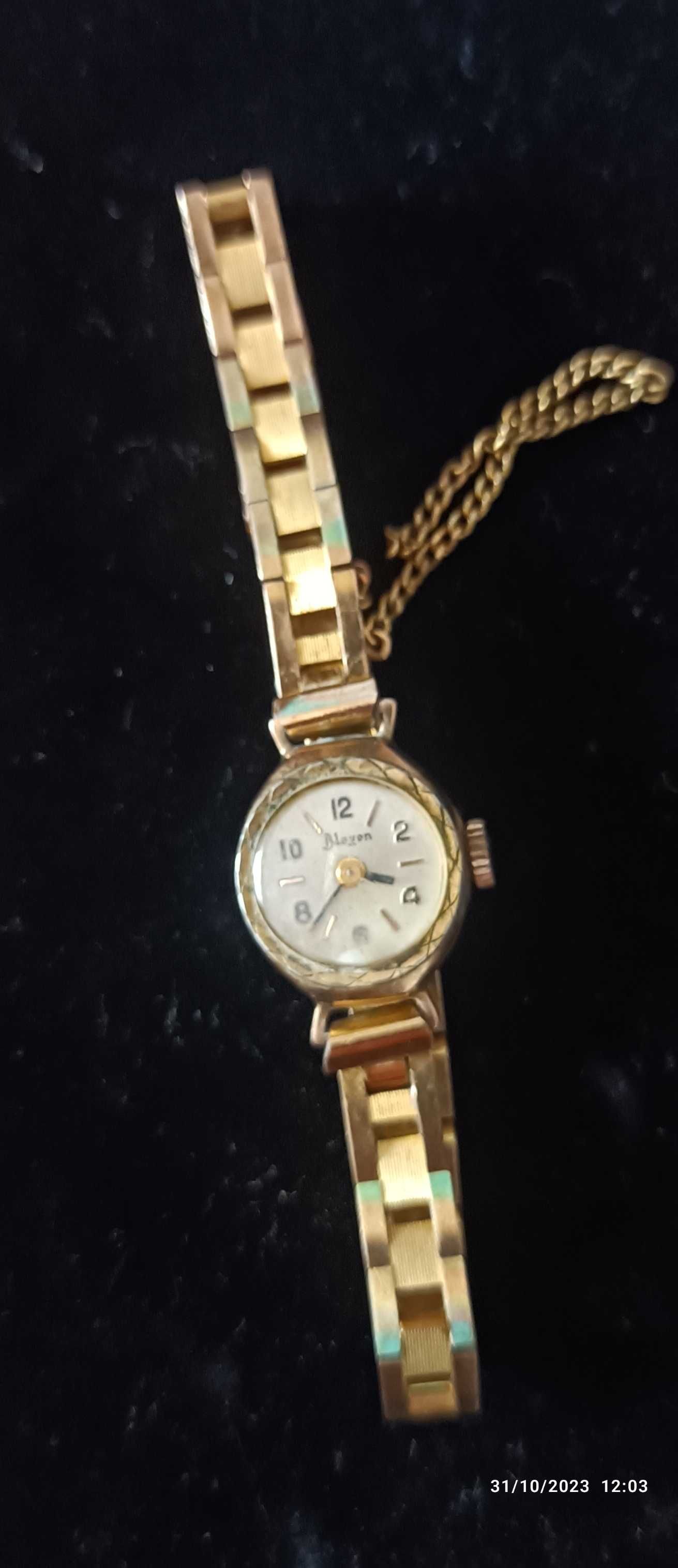 Relógio vintage em Plaqué D'or para colecionadores