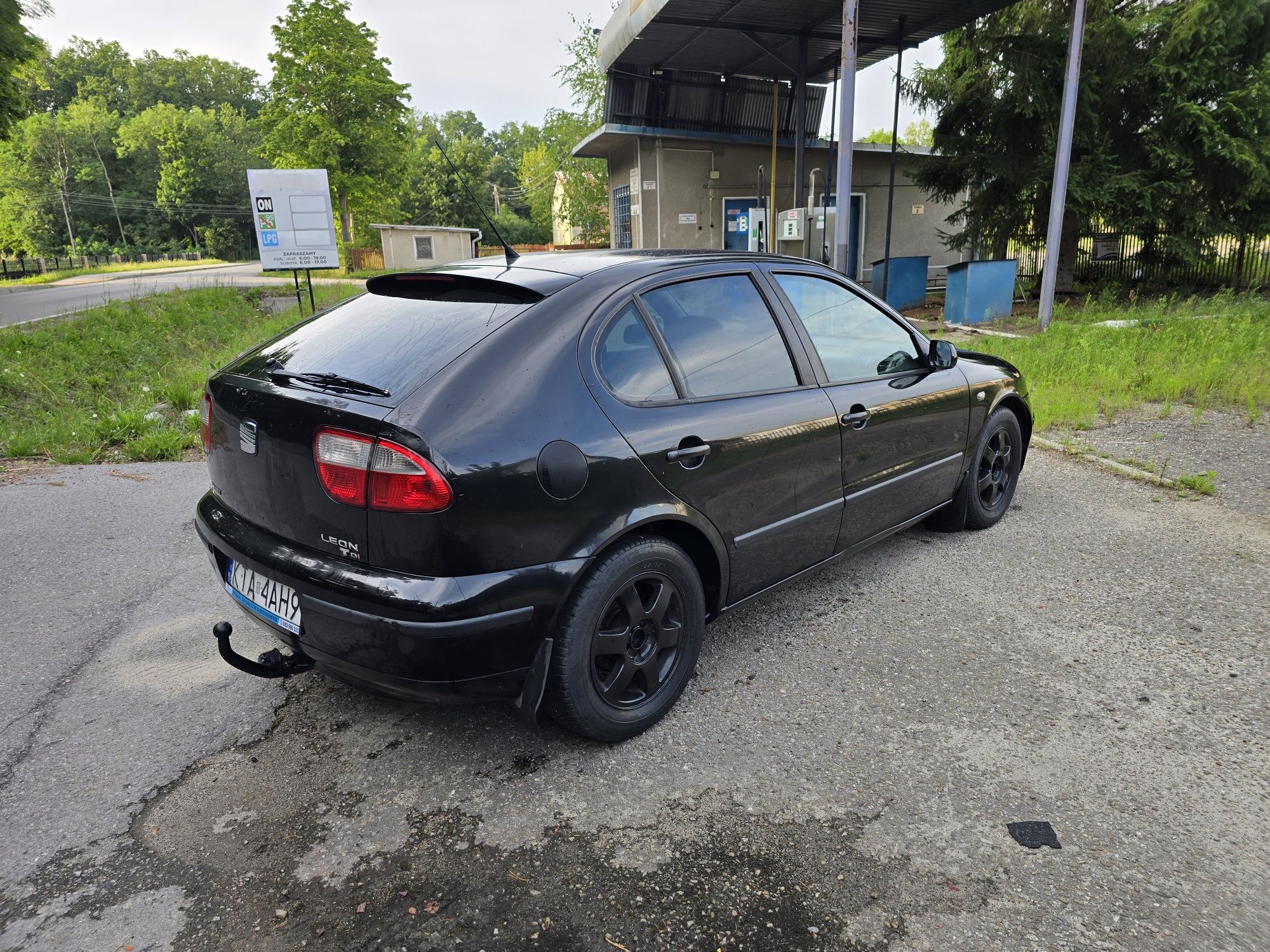 Seat Leon 2002r 1,9 TDi 110km czarny hak oplaty