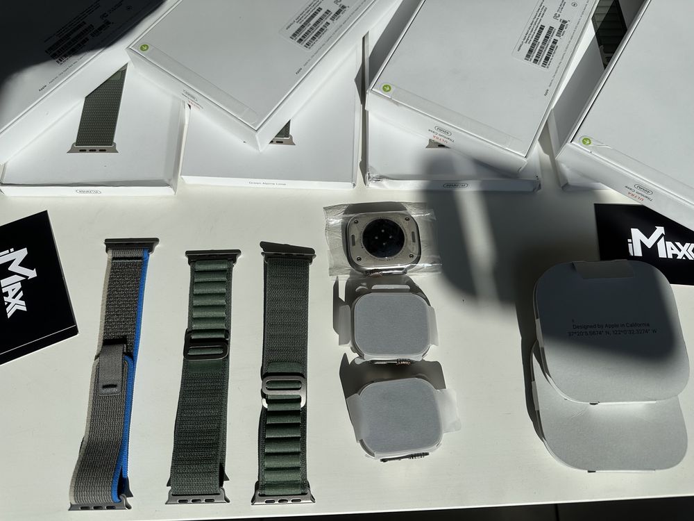 Apple Watch Ultra 49 Titanium Нові з коробкою та 2 без від 599$