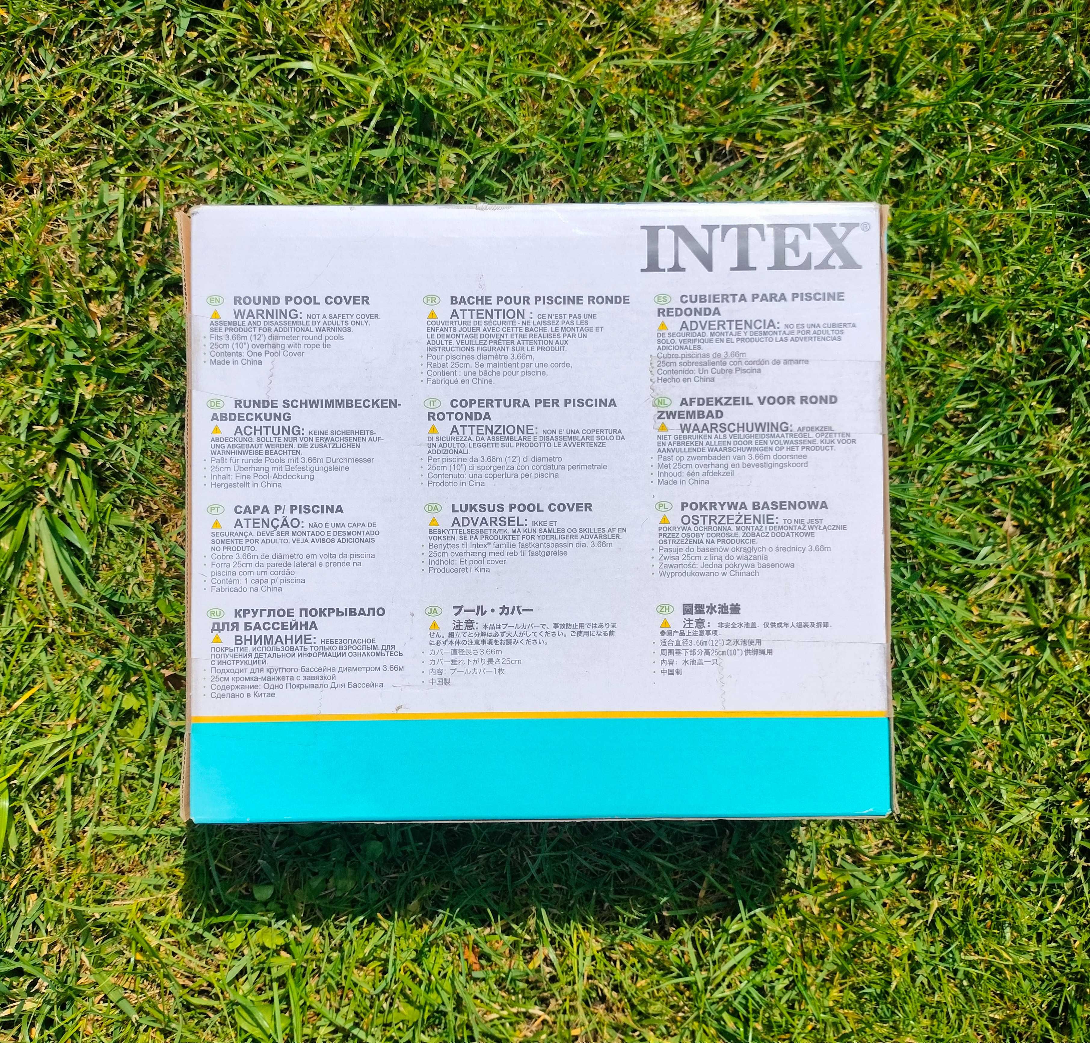 Pokrywa basenowa na basen stelażowy 3.66 intex