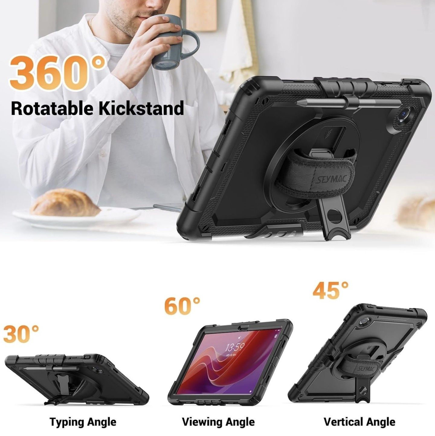 Etui SEYMAC do Lenovo Tab M11 2024