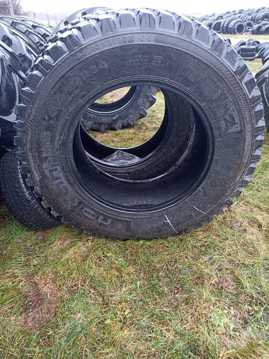Para wzmocnione opony leśne Nokian budowlane 480/80 R - 34 18.4 460/85