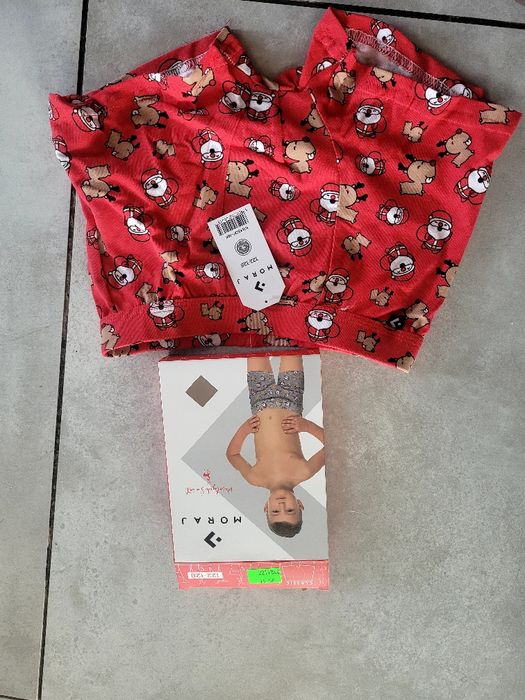 Bokserki świąteczne chłopięce 122/128 Moraj