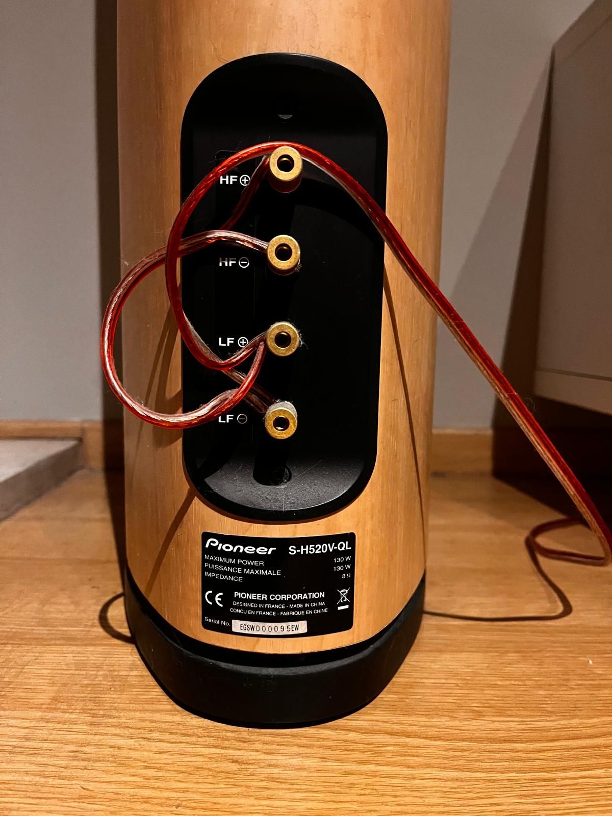 2 Colunas de som Pioneer S-H520V-QL 130W