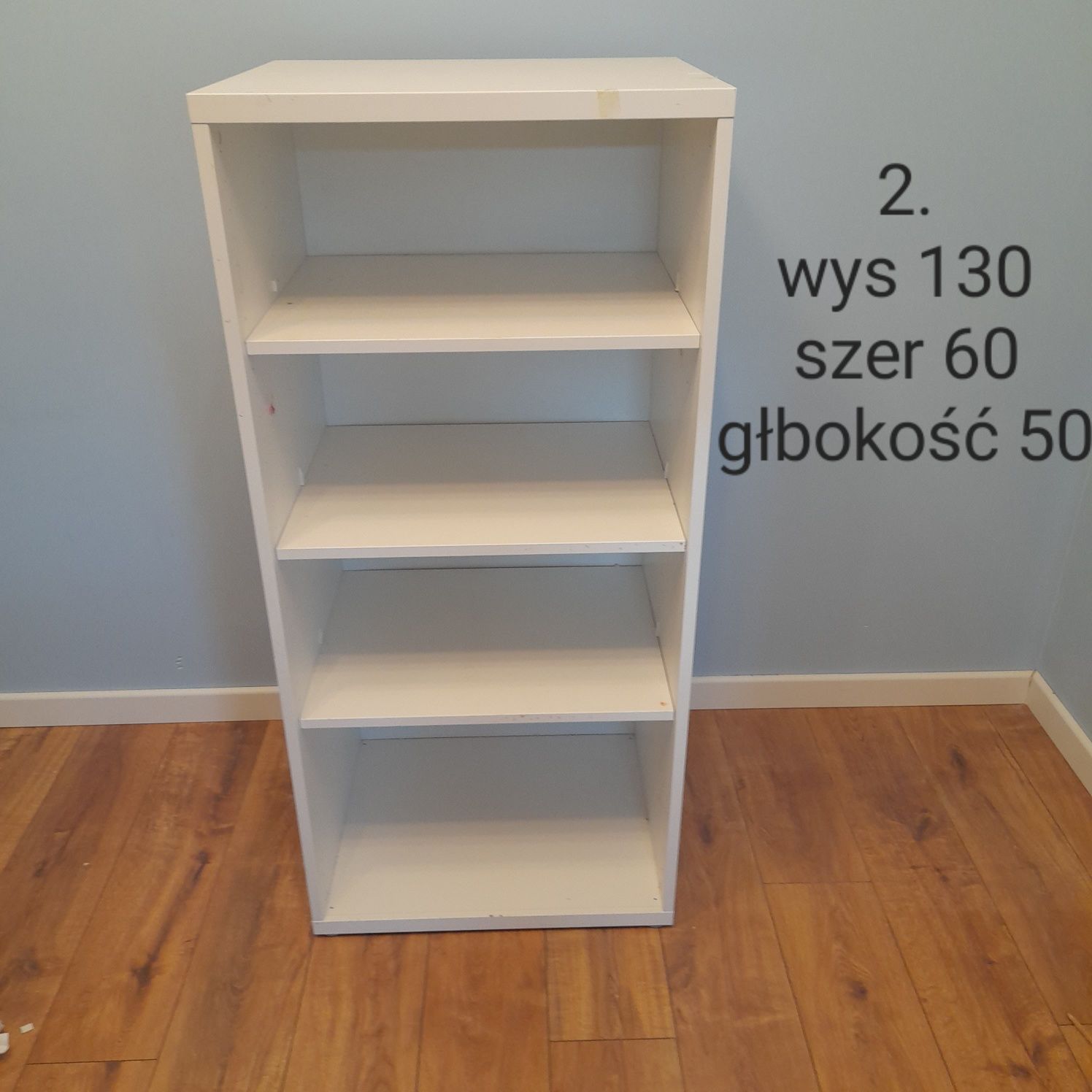 Meble regały białe