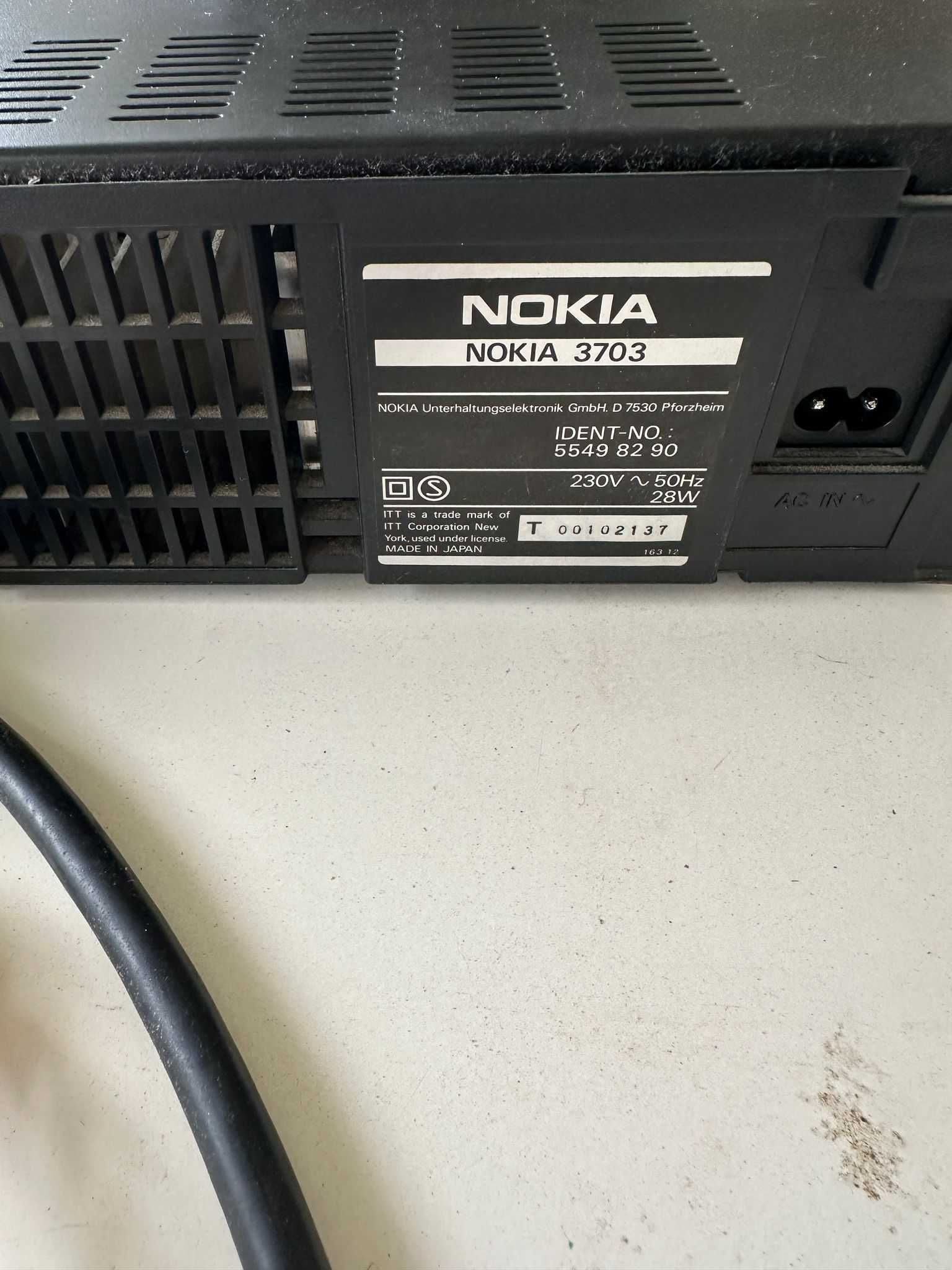 Leitor de VHS Nokia