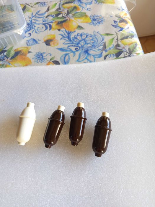 Antigos interruptores vintage de baquelite formato pera da SIPE