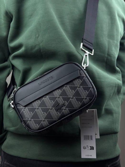ОРИГІНАЛ! Сумка Lacoste Reporter Bag Black