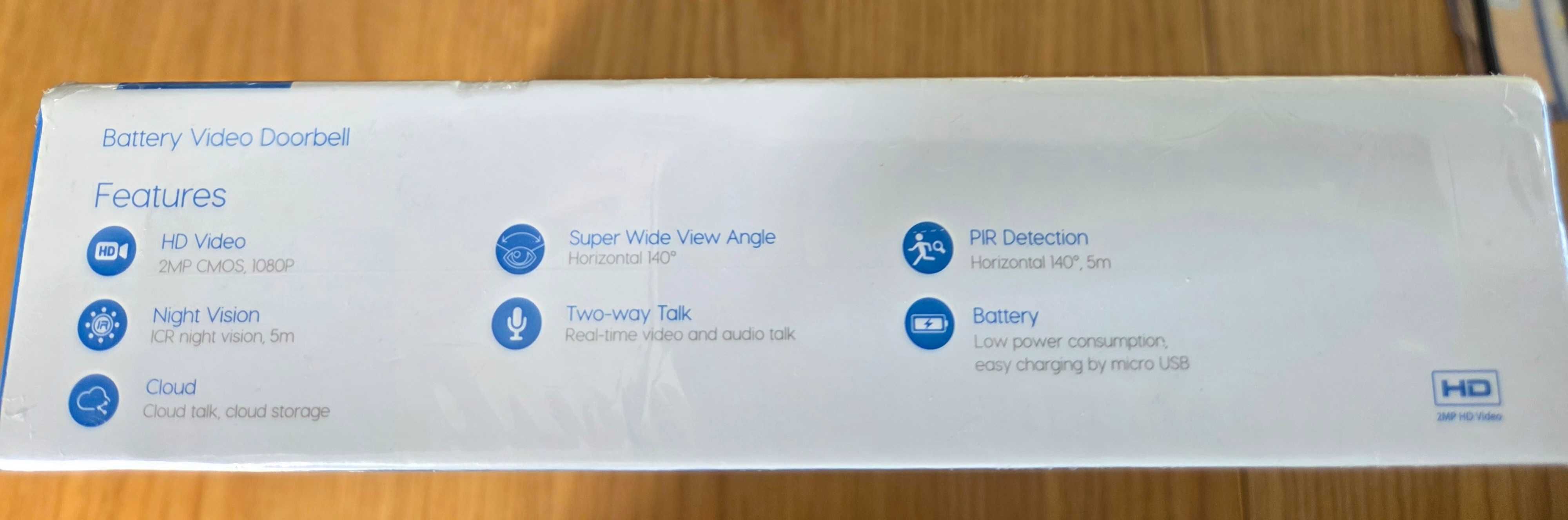 Sprzedam nowy wideodomofon Dahua DB10 1080p Wi-Fi, obsługa aplikacją