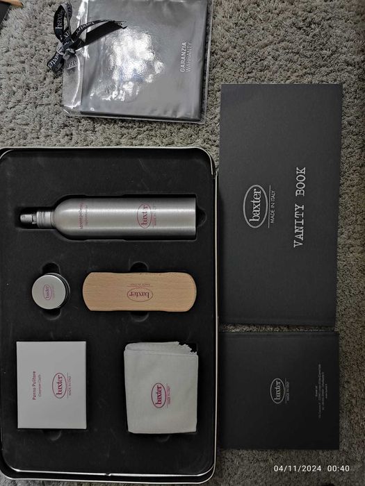 Leather maintenance – Vanity Box N | Baxter.