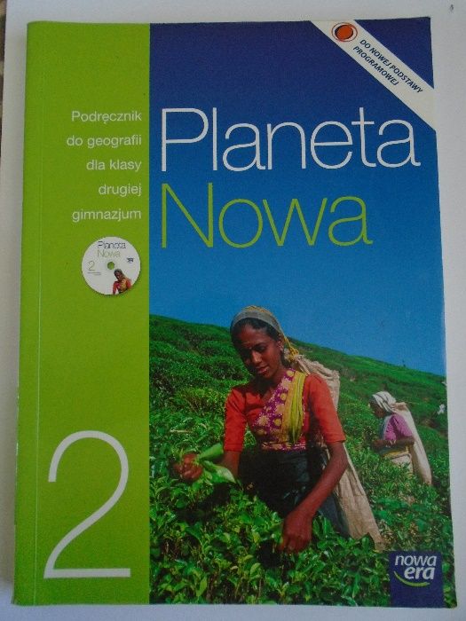 Planeta Nowa z płytą CD klasa 2 gimn. Nowa Era