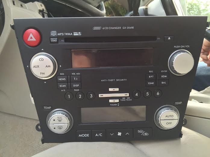 AUX шнур Subaru Forester / Impreza / Outback / Legacy 8pin