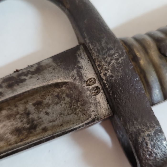 Bagnet chassepot, zgodny, sygnowany z data