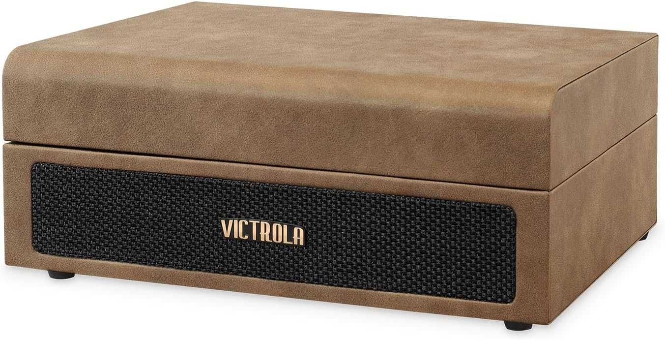 Вініловий програвач Victrola The Parker, Lambskin Brown