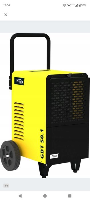 Osuszacz budowlany , pochłaniacz wilgoci, wynajem.